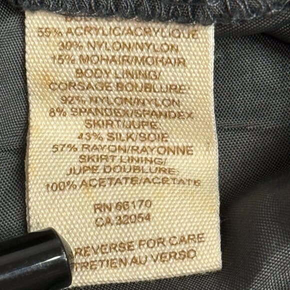 Free People 2012 Velvet Burnout Combo Women’s Dress Size 10 - Picture 8 of 9